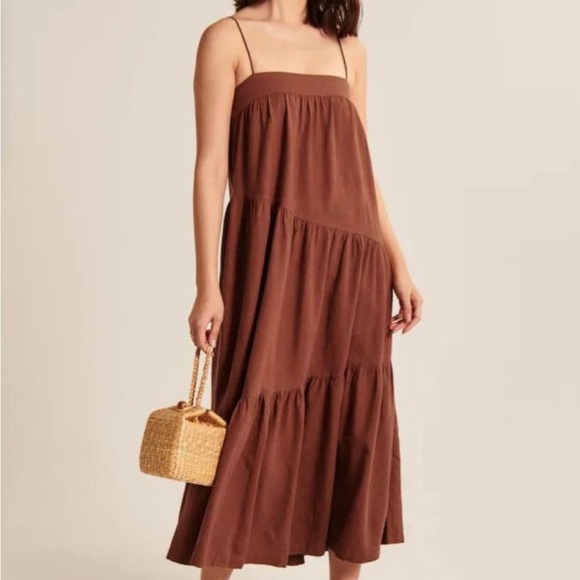 Abercrombie tiered maxi dress - Picture 1 of 3